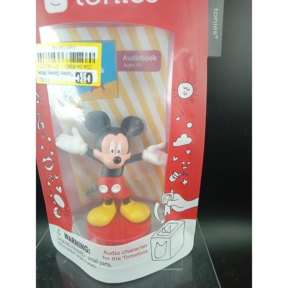 Tonies Disney Mickey Audio Character For Toniebox - Ages 4+ Audiobook Figurine - Picture 1 of 2
